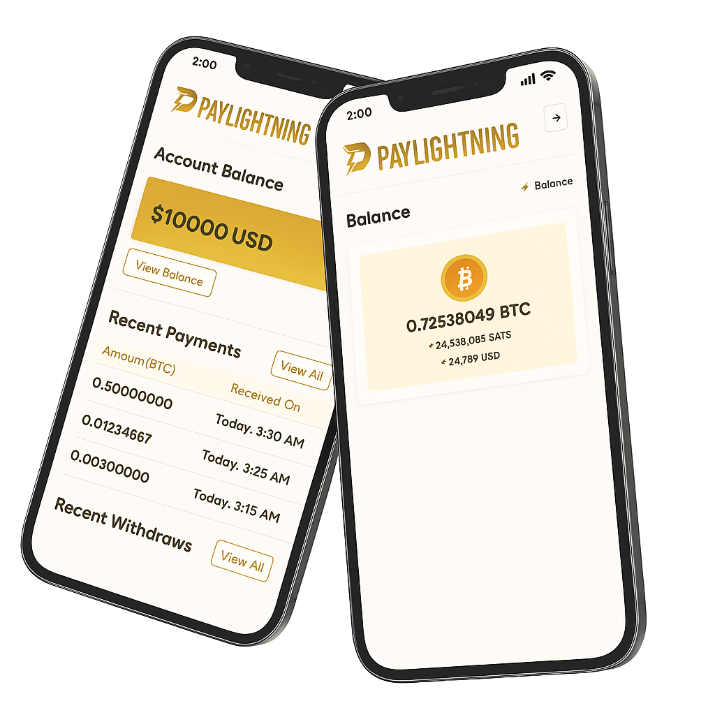 PayLightning App Screenshot